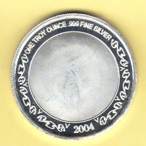 Engravable Silver Round