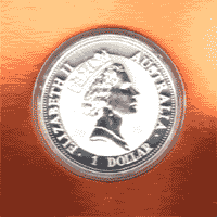 Australia silver dollar