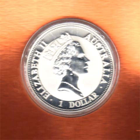 Australia silver dollar