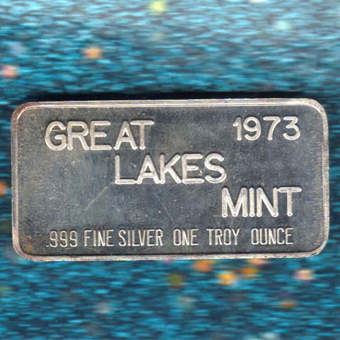 Great Lakes Mint 1973 silver