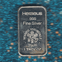 Heraeus Mint silver bars