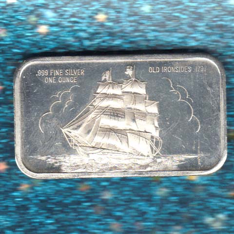 Old Ironsides Silver Bar