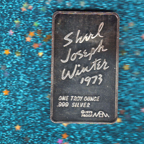 Sherl Joseph Winter silver bar