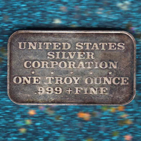 US Silver Corp bars