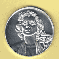 marylin monroe collectible silver