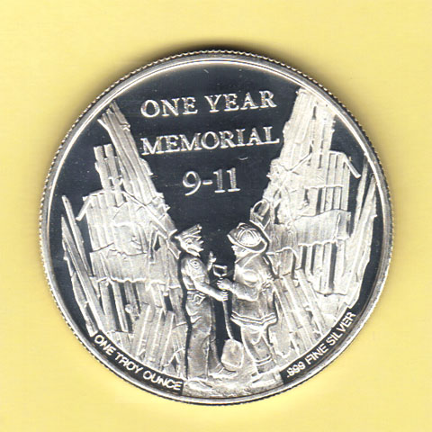 new york city fireman silver coin