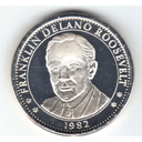 president silver round coin