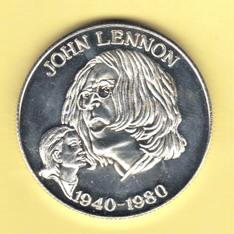 silver beatles john lennon