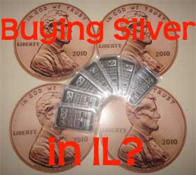 buying silver in Illinois