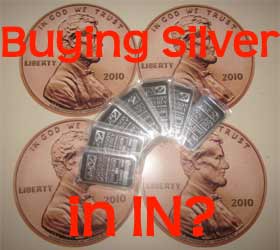 buying silver in Indiana