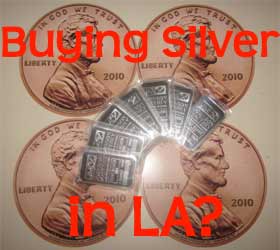 buying silver in Louisiana