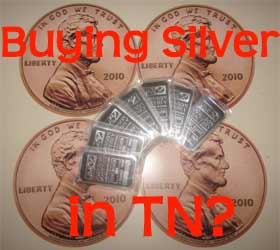 buying silver in Tennessee