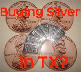 buying silver in Texas