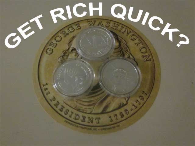 get rich quick with silver