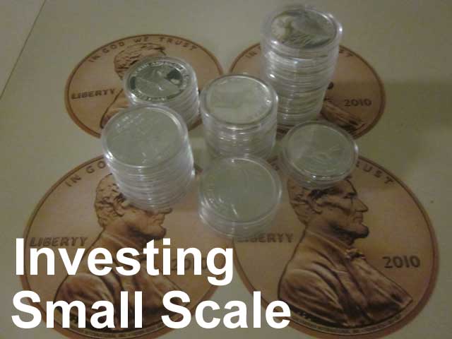 investing wealth small scale