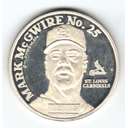 baseball silver round